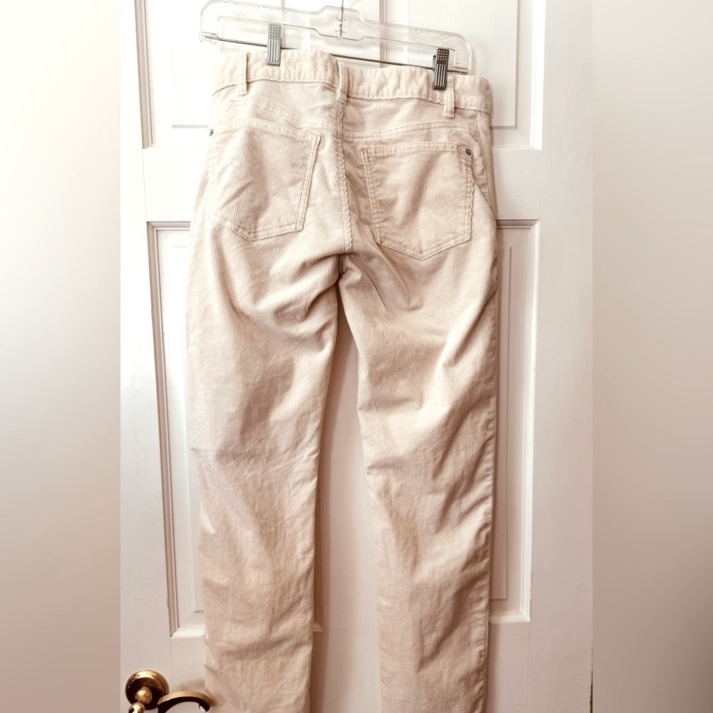 Anthropologie Pilcro Cream Pants Slim Boyfriend Size 27 - Picture 8 of 12